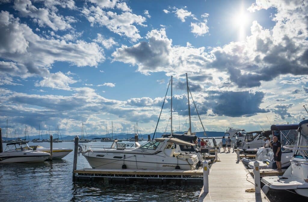 Vermont, Lago Champlian