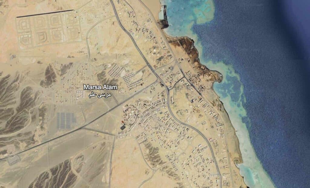 Mappa di Marsa Alam